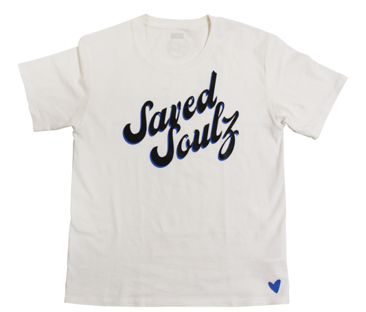 SAVEDSOULZ OVERSIZED WHITE TEE